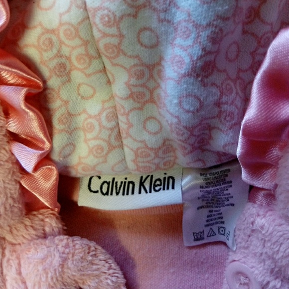 CALVIN KLEIN PINK BABY JACKET SUIT - Picture 7 of 7